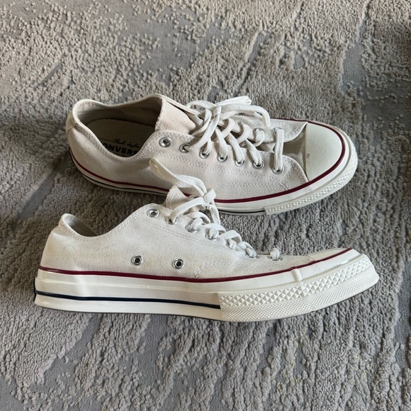 Converse Chuck Taylor sneakers All Star 70S OX White First String rare 10.5 - Picture 1 of 13